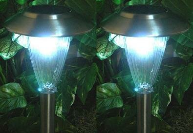 Stainless Steel Solar Powered Lights