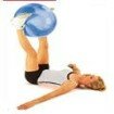 Bally Total Fitness 65CM Burst Resistant Fitness Ball