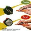 EZ Grasp Peeler Brush