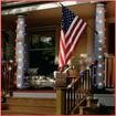 Red White Blue String Lights